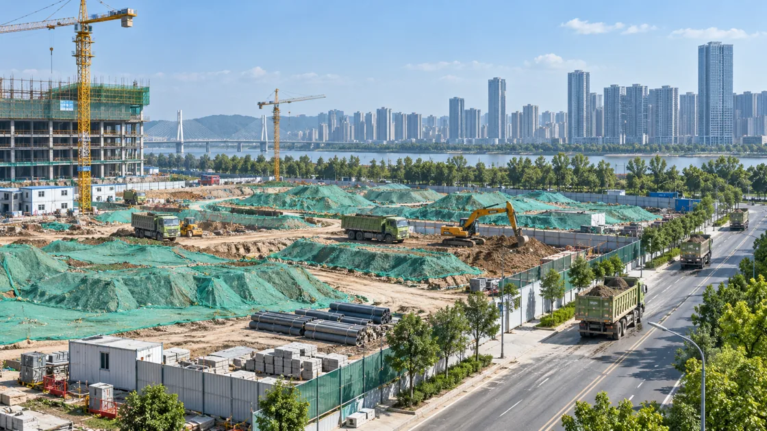 工地与渣土运输辅助监管应用场景示意
